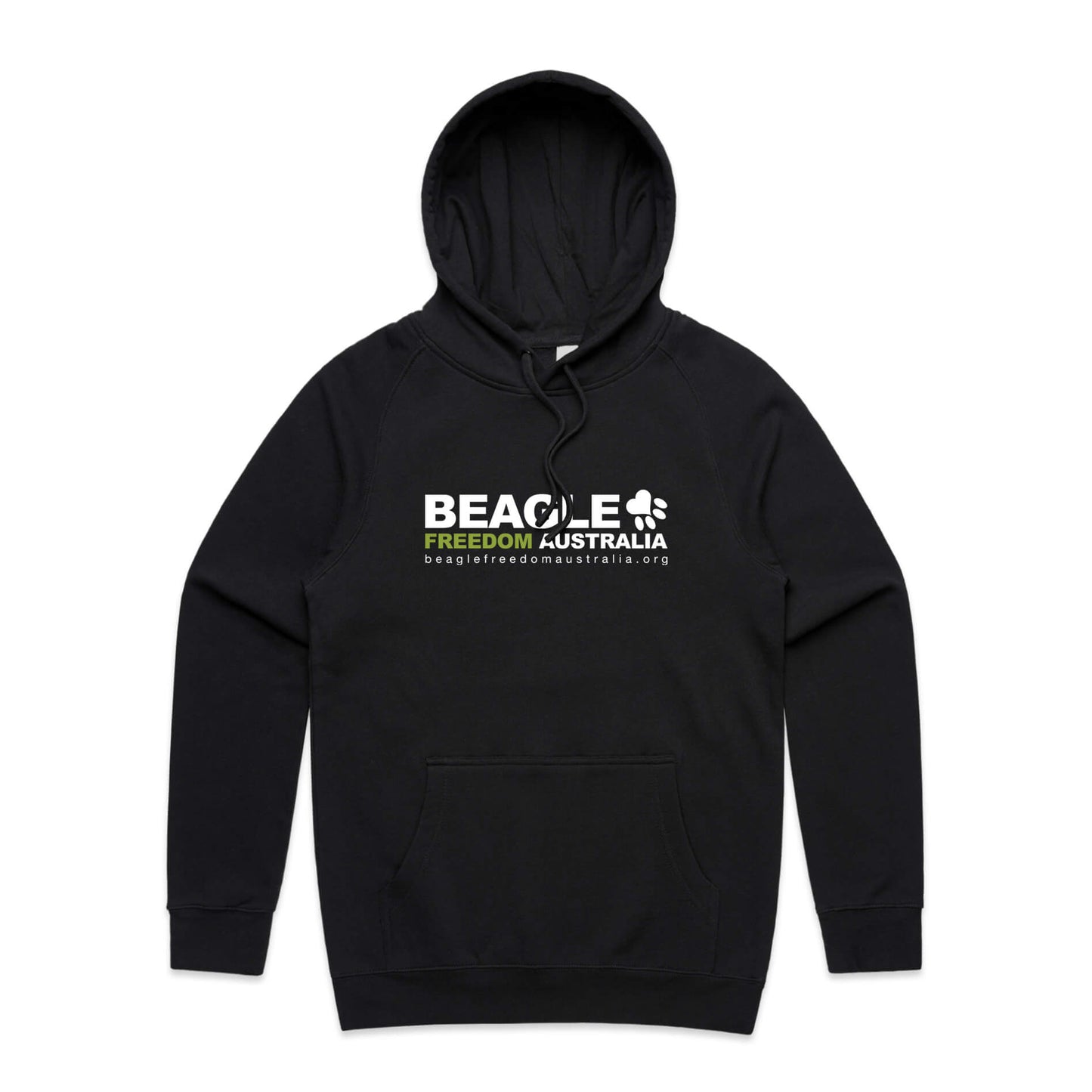 Beagle Freedom Aus Hoodie - Black
