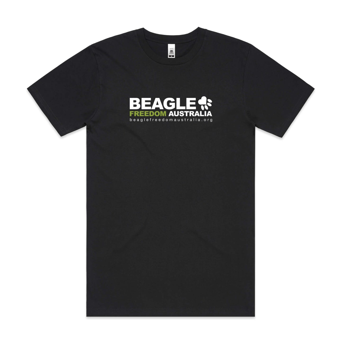 Beagle Freedom Aus Mens Tee - Black