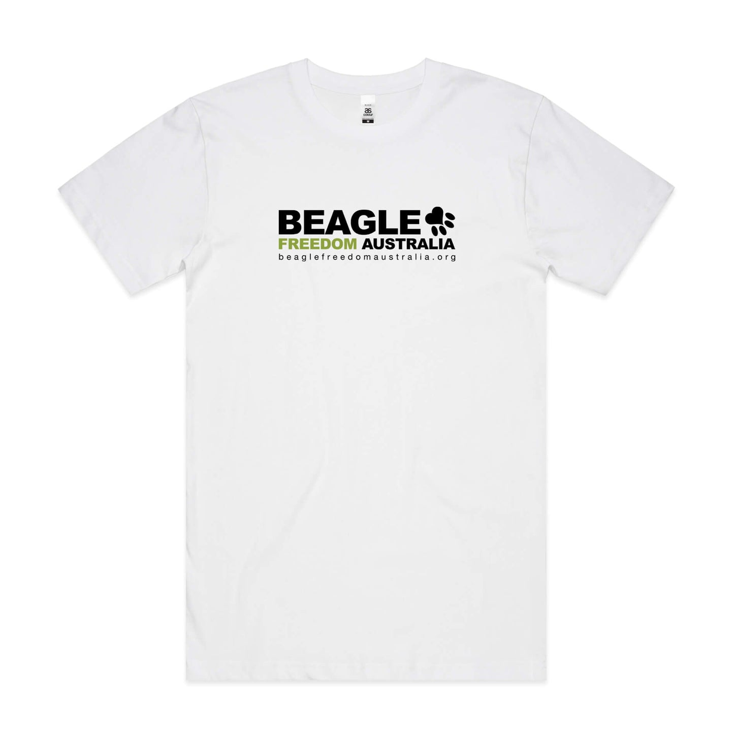 Beagle Freedom Aus Mens Tee - White