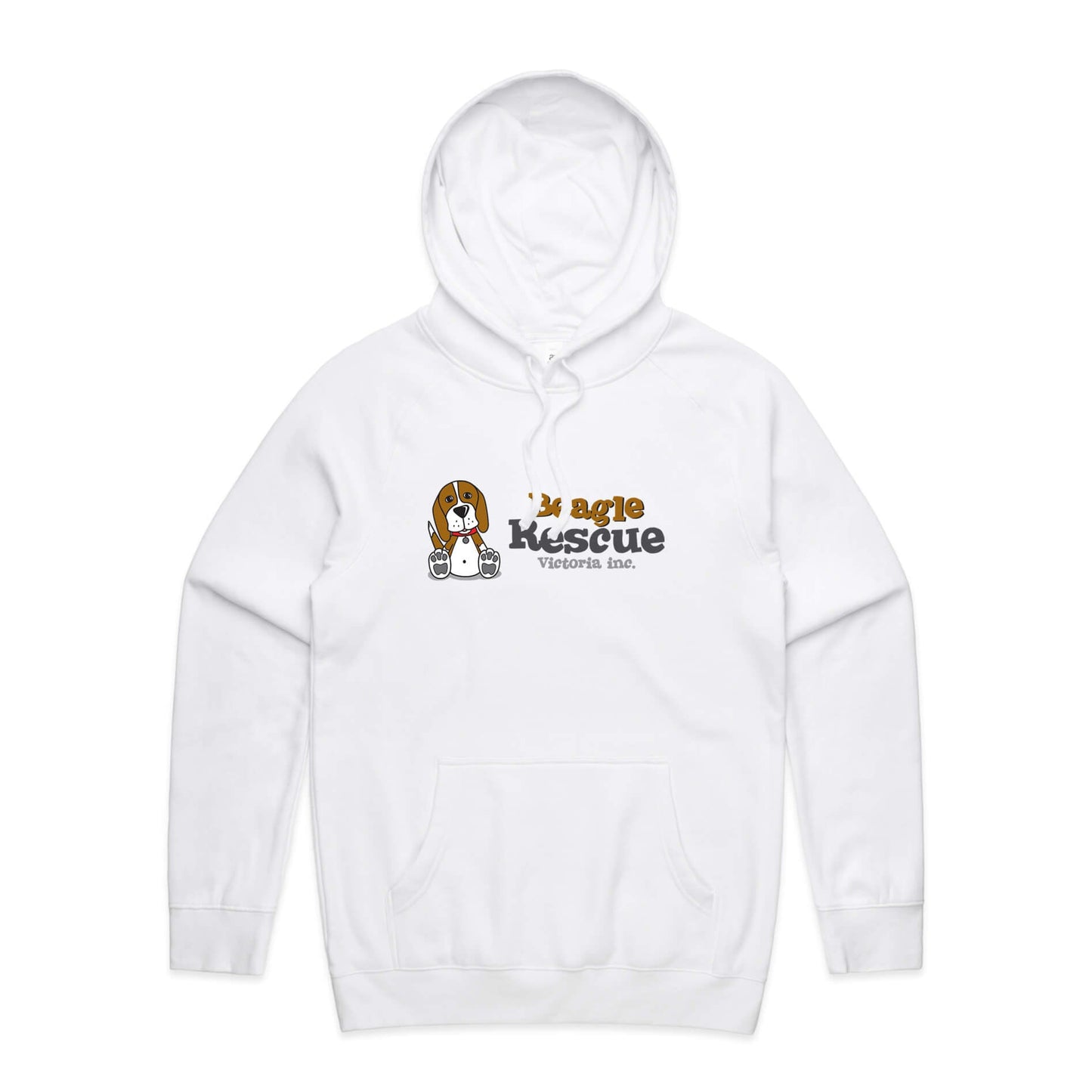 Beagle Rescue VIC Hoodie - White