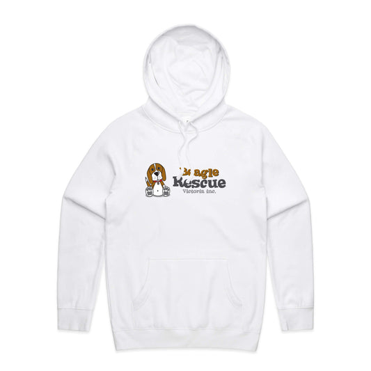 Beagle Rescue VIC Hoodie - White