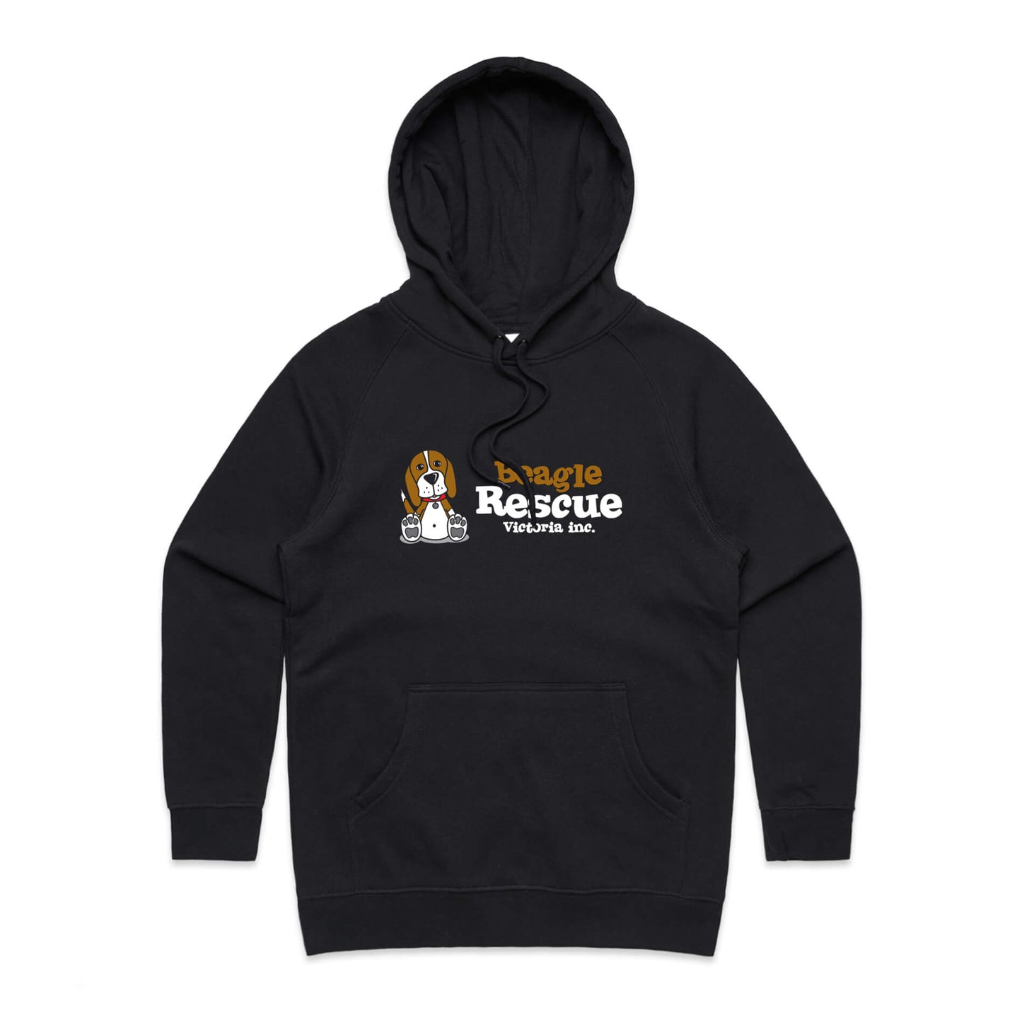 Beagle Rescue VIC Hoodie - Black