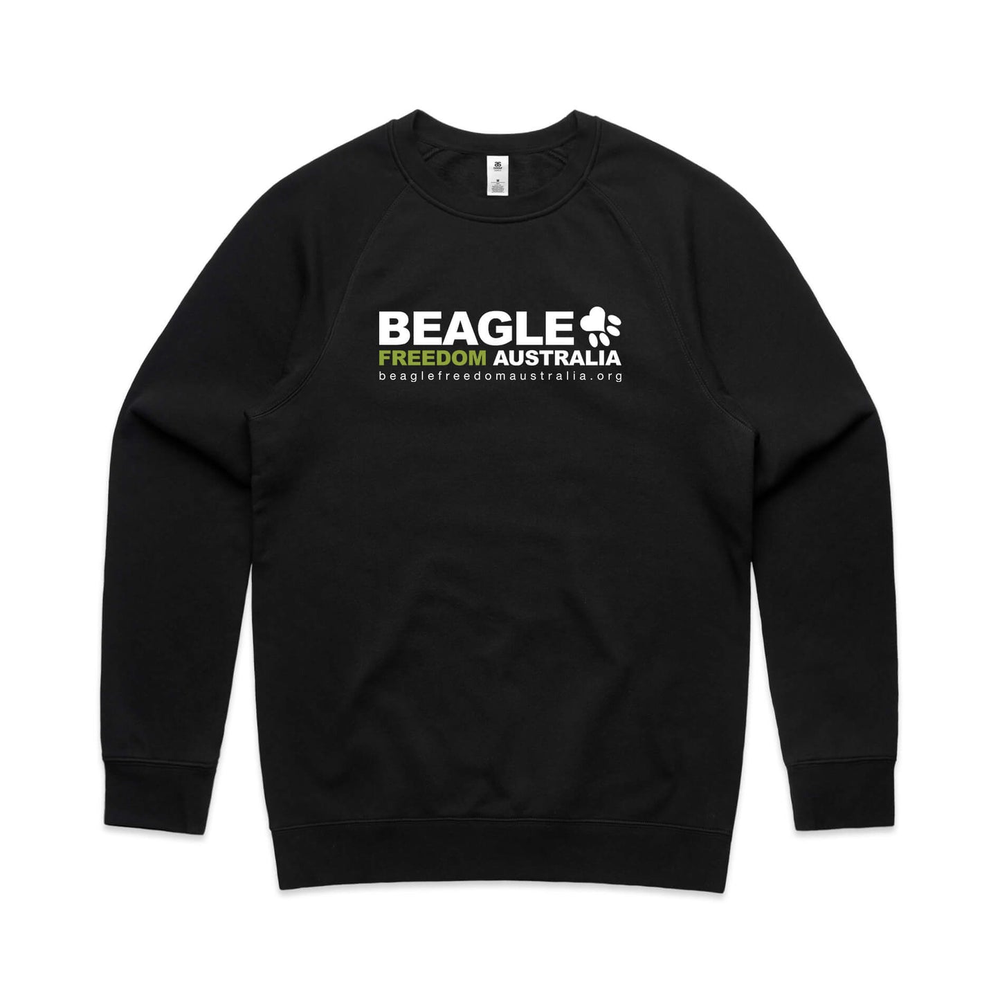 Beagle Freedom Aus Sweatshirt - Black