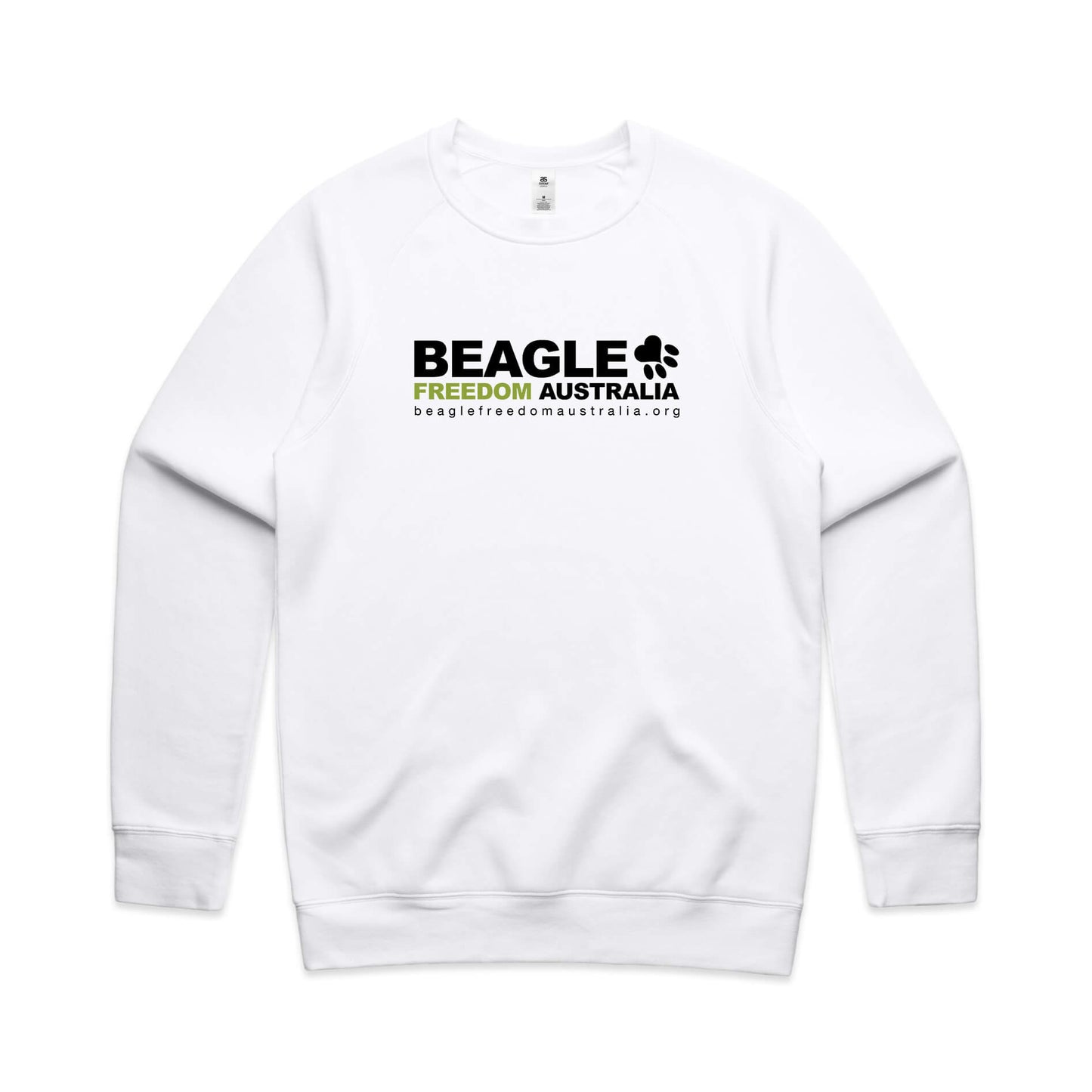Beagle Freedom Aus Sweatshirt - White
