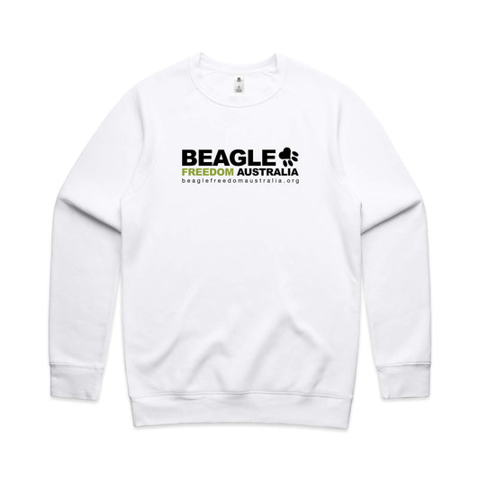 Beagle Freedom Aus Sweatshirt - White
