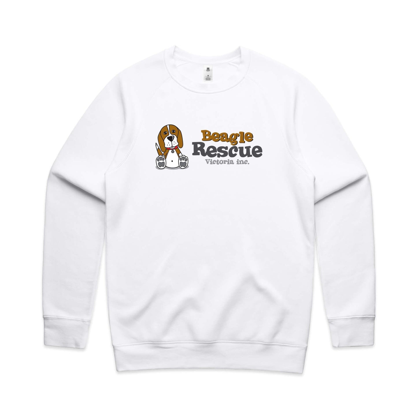 Beagle Rescue VIC Sweatshirt - White