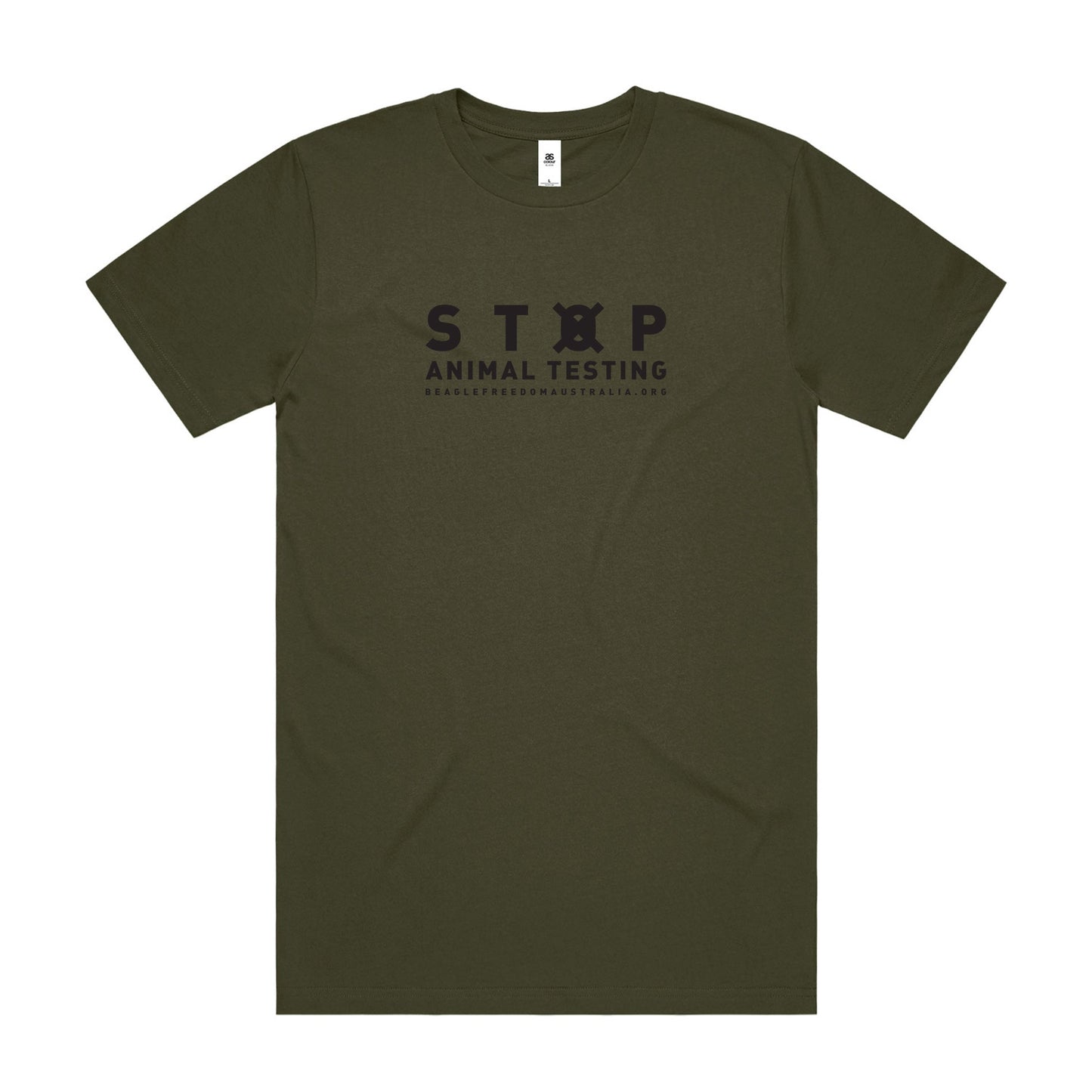 Beagle Freedom Aus Stop Mens Tee