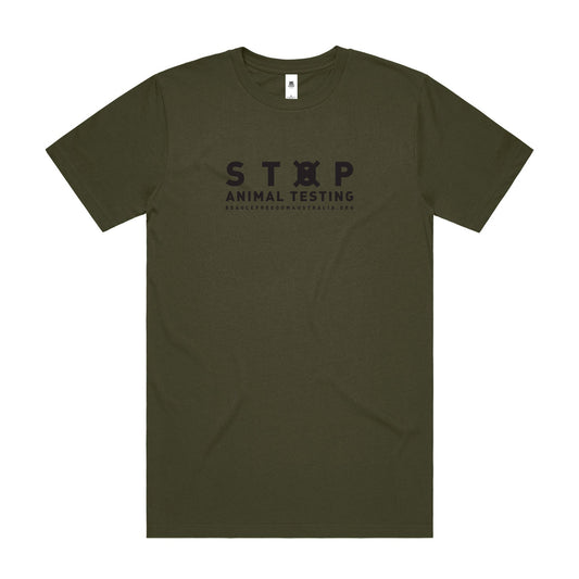 Beagle Freedom Aus Stop Mens Tee